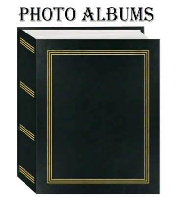 NEW Pioneer Photo Albums A4 100 Black Photo Album 100 Pockets 4