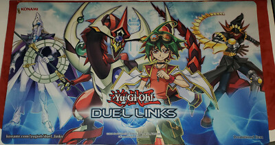 Yu-Gi-Oh! Duel Links Invitational Playmat Prize Yuya Odd-Eyes Pendulum Official-image