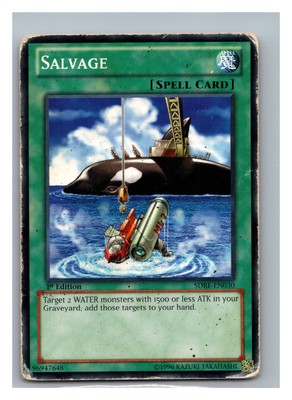 Structure Deck: Realm of the Sea Emperor #SDRE-EN030 Salvage - 1st Edition-image