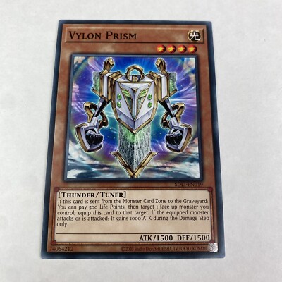 Yugioh Vylon Prism Sdli-en019 Realm Of Light Structure Deck Reprint Common-image