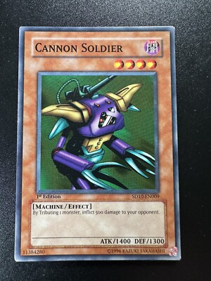 Cannon Soldier - SD10-EN009 - Common - 1st Edition LP YuGiOh!  Structure Deck: M-image