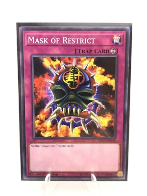 Mask of Restrict - Structure Deck: Zombie Horde (SR07) 1ST ED Yu-Gi-Oh! TCG-image