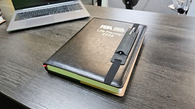 The Ultimate Life Planner/Diary A4 Leather cover, perfect bound, free postage!-image