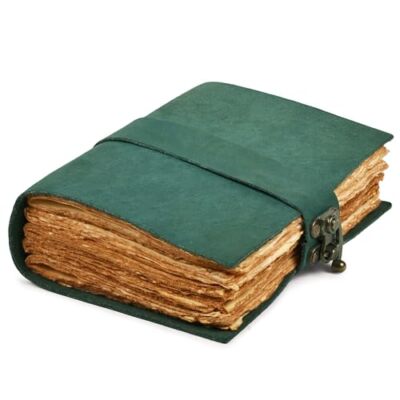 LEATHER VILLAGE Leather Bound Vintage Journal for Women & Men - Book of Shadows-image