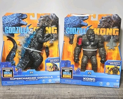 Godzilla Vs Kong Supercharged GODZILLA & KONG with Fighter Jet 6