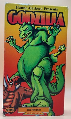 Godzilla - The Fire Bird VHS 1987 Kids Klassics Hanna Barbera Animated-image