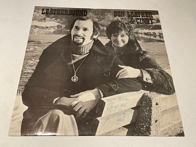 Don Leather & Cindy - Leatherbound - Vinyl Record LP Album - SIGNED - 1979 SRT-image