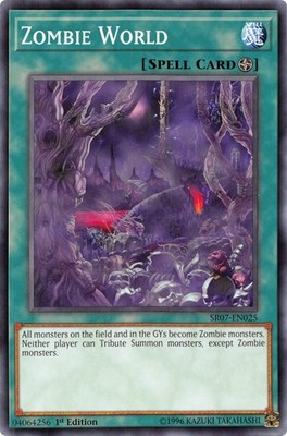 Zombie World - 1st Edition Structure Deck: Zombie Horde LP YuGiOh-image