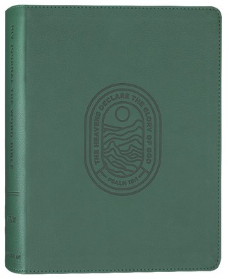 NIV Journal the Word Bible Green (Red Letter Edition)-image
