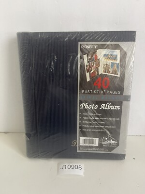 Pioneer Photo Album with 'Fast-stick' Pages - Blue - 40 Pages(20 Sheets)- Sealed-image