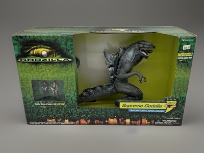 CIB VTG 1998 GODZILLA SUPREME GODZILLA FIGURE SET TRENDMASTERS-image