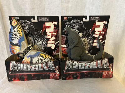 2010 Bandai Toho Rainbow Mothra & First Godzilla Action Figure Lot NIP-image