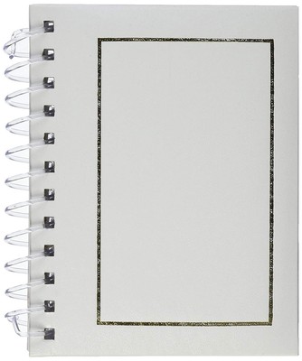 50 Pocket Spiral Bound Leatherette Mini Photo Album Easel for 4 by 6-Inch Pri...-image