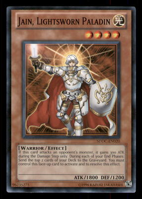 Yugioh Jain, Lightsworn Paladin #SDDC-EN020 Structure Deck: Dragons Collide LP-image