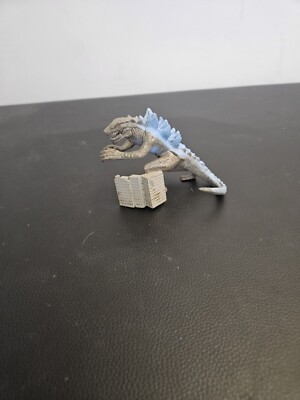 1996 Godzilla Vintage Toho Bakery Crafts Monster Figure On Stand Cake Topper-image