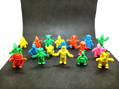 1980's Bandai Ultraman Godzilla Canfull Of Monsters Keshi Action Figure Single-image
