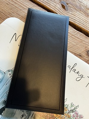 Photo Cd Storage Holder Album 2 CDs Black Presentation Photography Professional-image