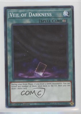 Veil of Darkness 1st Ed. YuGiOh Lair Structure Deck #SR06-EN029 06pr-image