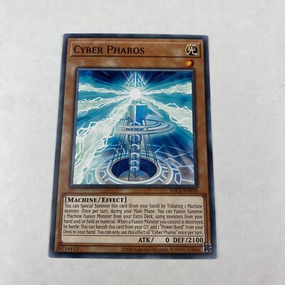 Yugioh Cyber Pharos Sdcs-en010 Cyber Strike Structure Deck Unlimited Common-image