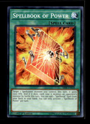 Structure Deck: Order of the Spellcasters #SR08-EN028 Spellbook of Power-image