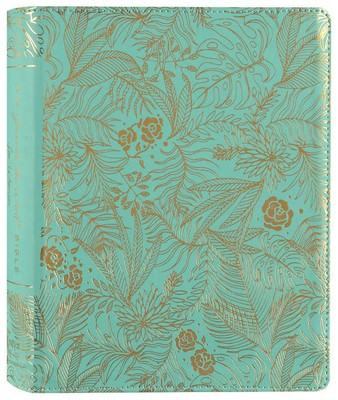 NIV Journal the Word Bible For Women Teal (Red Letter Edition)-image