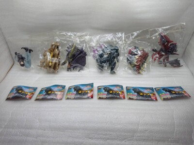 Godzilla HG Figure  Series 7  Monster Vintage Gashapon Complete 7 Set lot bandai-image