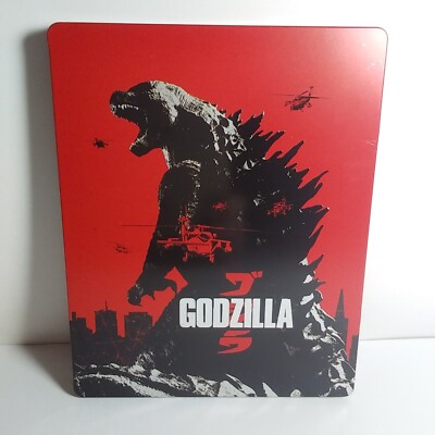 Godzilla 2014 FYE Exclusive Blu-ray Steelbook Case-image