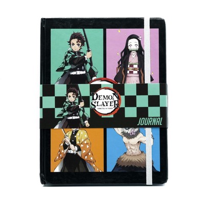 Demon Slayer Hardcover Notebook | Bound Sketchbook Journal, Work Memo Notepad...-image