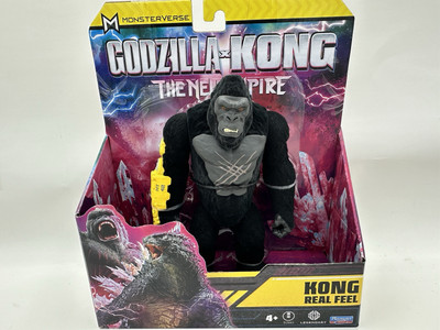 Playmates Godzilla x Kong The New Empire Kong Real Feel Kong Rare Flocked Fur-image