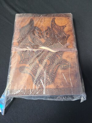 PRASTARA Leather Journal Notebook 7x5 inch Leather Bound Journal Brown -image