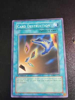 Card Destruction SD8-EN018 Structure Deck: Lord of the Storm 1st Edition-image
