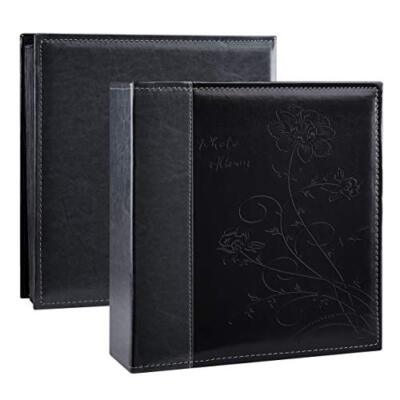 Photo Picutre Album 4x6 400 Photos Extra Large Capacity Leather Cover-image