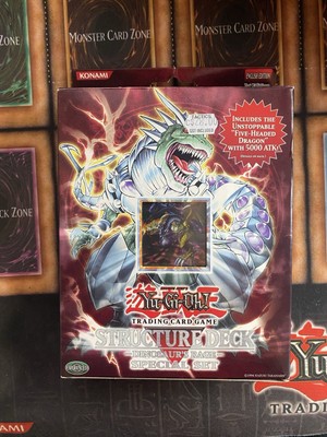 Yugioh Structure Deck: Dinosaur’s Rage Special Set 1st Ed Opened(Cards Still NM)-image