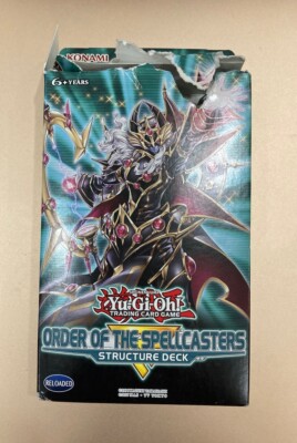 Yugioh: Order Of The SpellCasters 1st Edition Structure Deck. (Open box)-image
