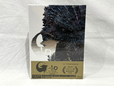 Godzilla Minus One Deluxe Edition 4K Ultra HD Blu-ray 4-Disc Set New-image