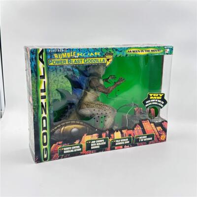 Vintage Godzilla 1998 Rumble n Roar Power Blast ToyBiz 90s-image
