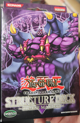 YUGIOH 1ST ED ZOMBIE MADNESS STRUCTURE DECK ENGLISH FACTORY SEALED NEW-image