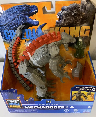 New Godzilla Vs Kong MECHAGODZILLA Heav 6” Playmates Toy 2021 Movie SEALED-image