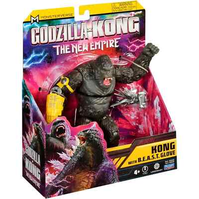MonsterVerse Godzilla x Kong: The New Empire 6-Inch KONG WITH B.E.A.S.T GLOVE-image
