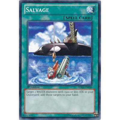 Yu-Gi-Oh! - Salvage  (SDRE-EN030) - Structure Deck Realm of the Sea Emperor - NM-image