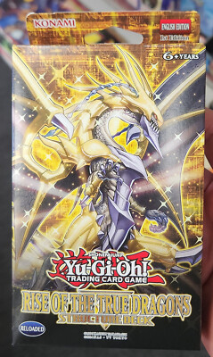 YUGIOH 1ST ED RISE OF THE TRUE DRAGONS DECK ENGLISH FACTORY SEALED NEW-image
