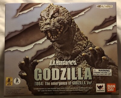 NEW GODZILLA 1964 THE EMERGENCE OF VER. S.H. MonsterArts Bandai-image