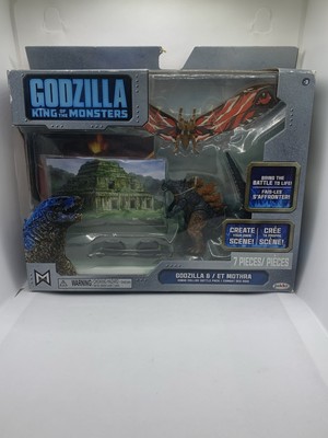 2019 Jakks Godzilla King of the Monsters Godzilla & ET Mothra Battle Pack NEW-image