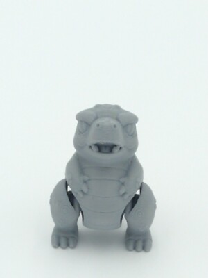 BABY GODZILLA Figure Articulated Gray 3