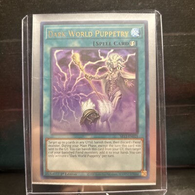 Dark World Puppetry SR13-EN025 Structure Deck: Dark World 1st Edition-image