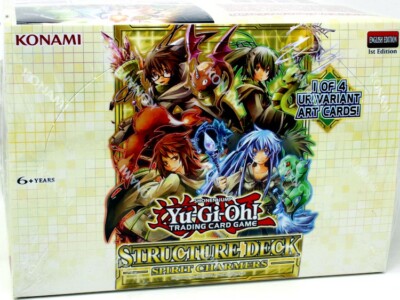 YUGIOH SPIRIT CHARMERS STRUCTURE DECK 12 BOX CASE BLOWOUT CARDS-image