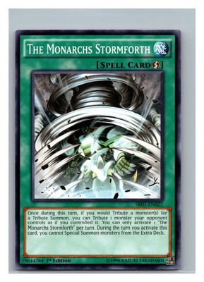 Structure Deck: Emperor of Darkness #SR01-EN027 The Monarchs Stormforth-image
