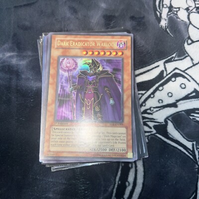 Yu-Gi-Oh! TCG Dark Eradicator Warlock Structure Deck SD6-EN001 1st Edition Ultra-image