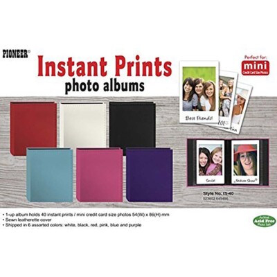 Pioneer Photo Albums Instant-Print Photo Album with Leatherette Covers - 40-image