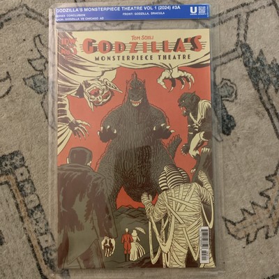 Godzilla's Monsterpiece Theater # 3 Cover A, best copy never opened sealed -image
